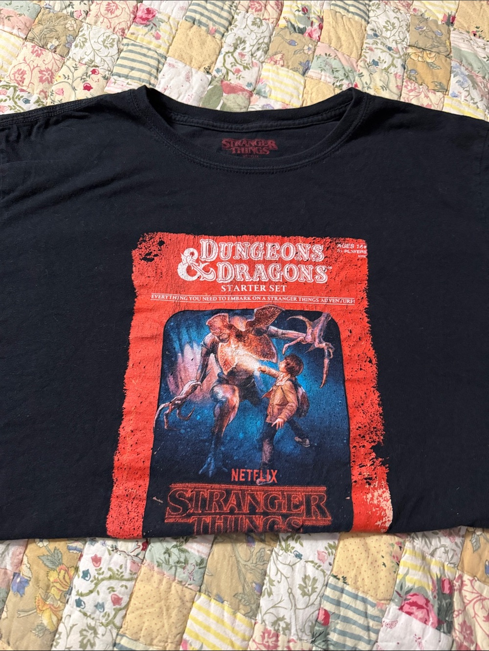 Stranger things graphic tee
